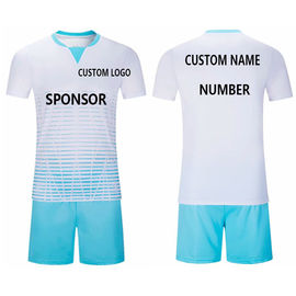 Newest Sublimation Design Thai Quality Custom Men's Cheap Soccer Jersey Set