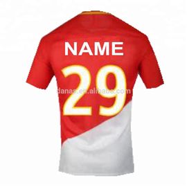 New Model Popular Club 2017-2018 Top Thai Quality White Red uniforme de futbol