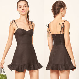 High Quality Linen Dress Clothing Brands Women Ladies