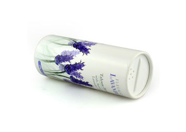Gloss Lamination Customized Cosmetic Packaging Paper Tube With Shaker Top