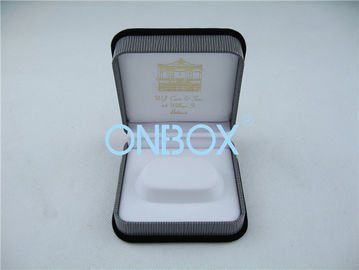 High End Jewelry Packaging Boxes With Soft Pad Top Design , A Thermal Form Insert For Ladies ' Bangle