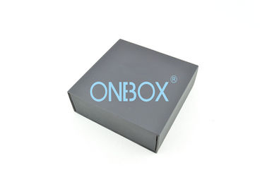 Personalized Luxury Jewelry Packaging Boxes Two Insert Pads For Jewelry Set