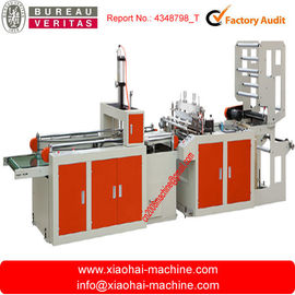 PE Film Biodegradable T - shirt Carry Plastic Bag Making Machine Single Line