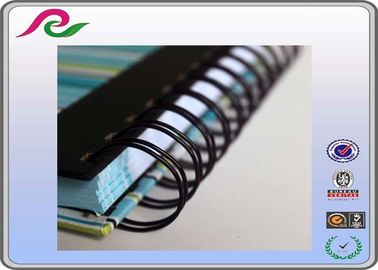 A5 hardcover Spiral Bound Notebooks / composition notebook with button