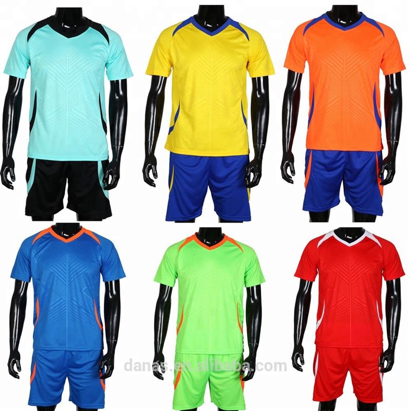 Custom high quality blank club soccer jersey cheap sublimation soccer uniform